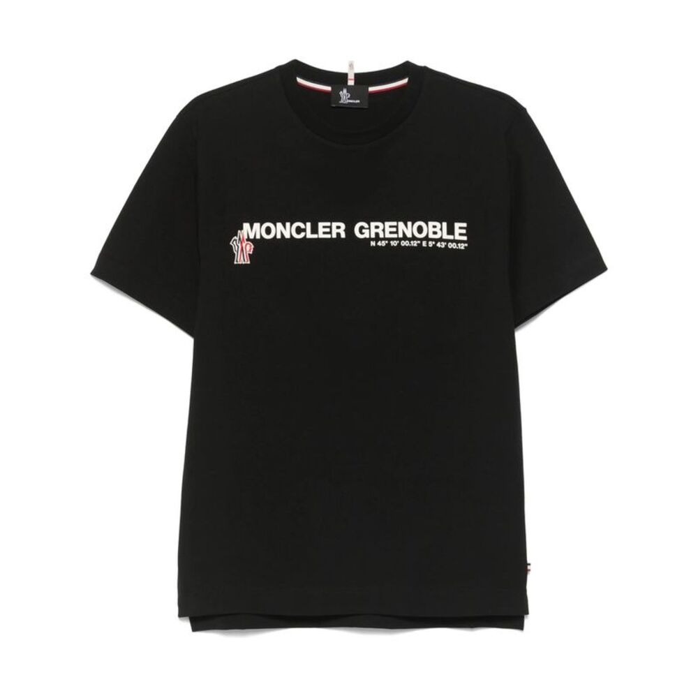 Moncler Grenoble Black T-Shirts & Vests - T-Shirts Men